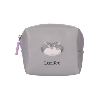 Monedero disney cat collection lucifer rectangular gris -  Disney Cat Collection