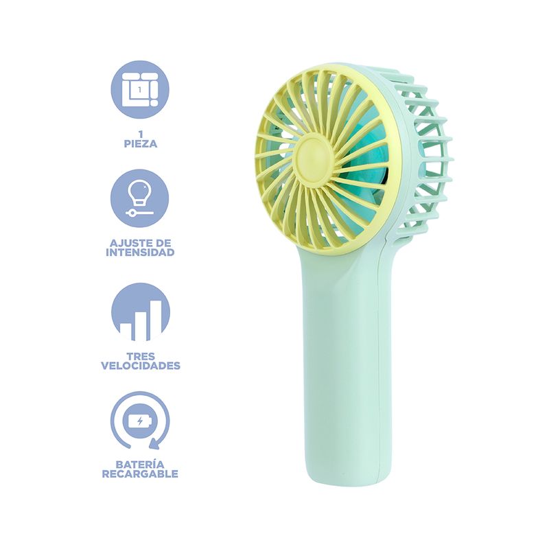 Mini-ventilador-de-mano-miniso-1200-mah-color-en-contraste-verde-Miniso-4-19119