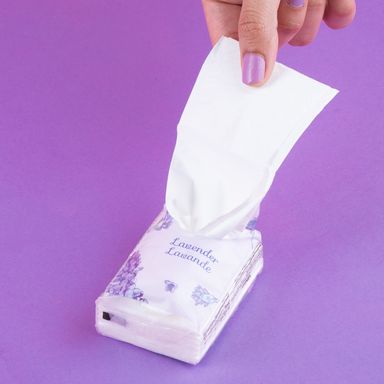 Pañuelos con aroma a lavanda garden series 12 paquetes -  Miniso