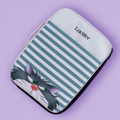 Funda para laptop disney cat collection lucifer gris -  Disney Cat Collection