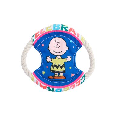 Juguetes para mascotas disco volador de tela charlie brown serie snoopy -  Snoopy