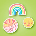 Stickers-de-pvc-de-la-serie-rainbow-9-5cm-x-15cm-miniso-Miniso-2-19122