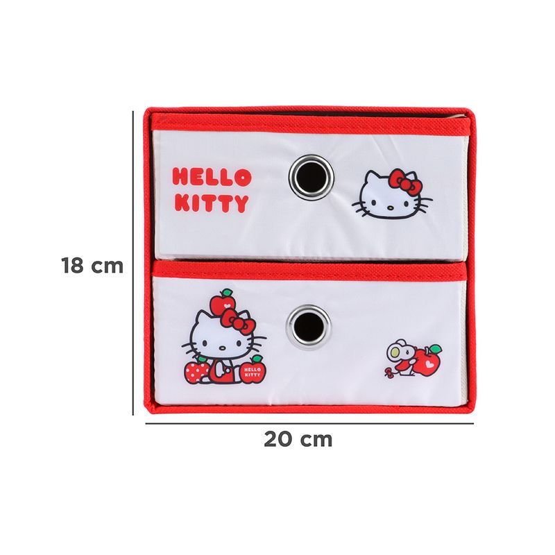 Organizador-de-tela-de-2-cajones-de-la-colecci-n-apple-de-hello-kitty-sanrio-Sanrio-8-19168