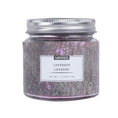 Vela de jarra garden series lavanda 70 gr -  Miniso