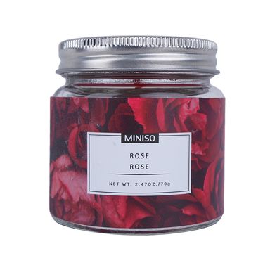 Vela de jarra garden series rosa 70 gr -  Miniso