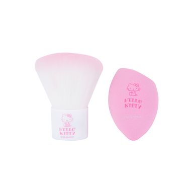 Set de brochas y esponjas de maquillaje hello kitty beauty diary series -  Sanrio