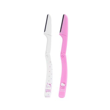 Navaja para depilar cejas 2 pzas hello kitty beauty diary series -  Sanrio