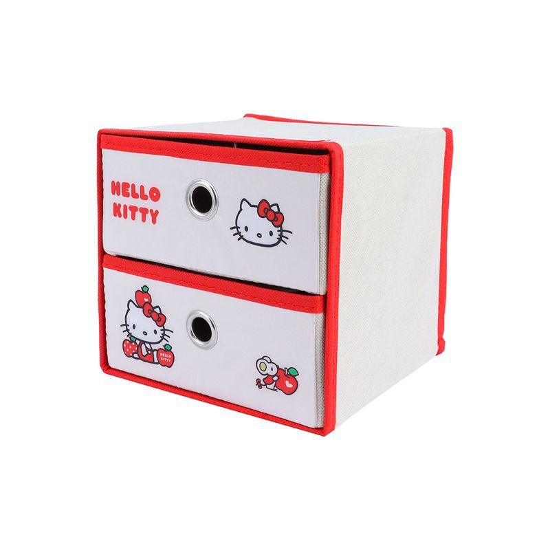 Organizador-de-tela-de-2-cajones-de-la-colecci-n-apple-de-hello-kitty-sanrio-Sanrio-1-19168