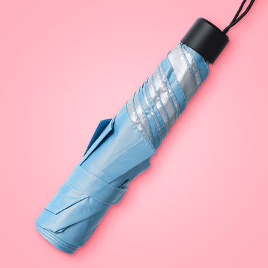 Sombrillas con revestimiento lisa color azul  -  Miniso