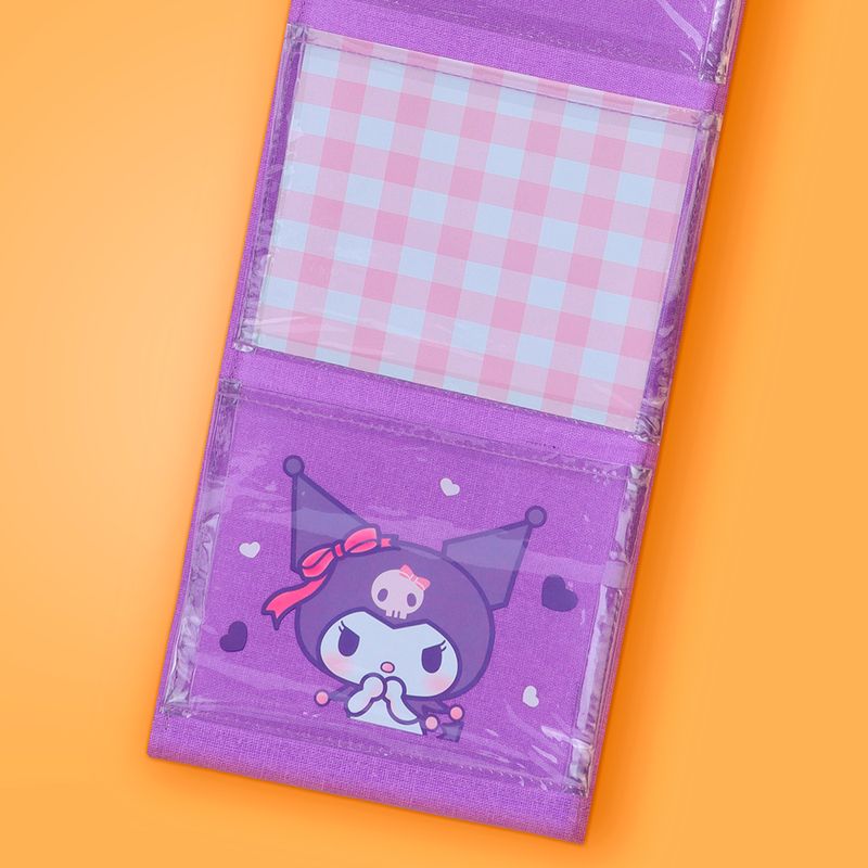 Organizador-de-tela-colgante-de-3-bolsillos-kuromi-morado-sanrio-Sanrio-6-19239