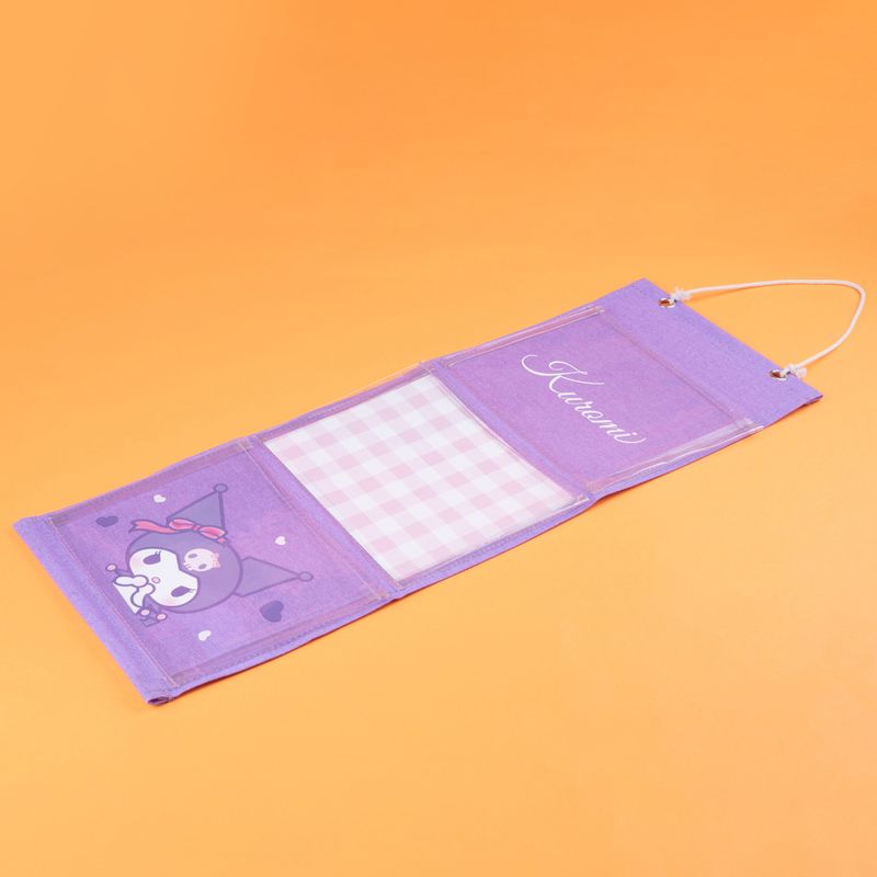 Organizador-de-tela-colgante-de-3-bolsillos-kuromi-morado-sanrio-Sanrio-7-19239