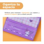 Organizador-de-tela-colgante-de-5-bolsillos-kuromi-morado-sanrio-Sanrio-4-19240