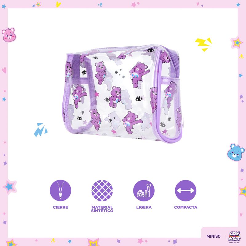 Cosmetiquera-colecci-n-care-bears-transparente-multi-print-morado-Care-Bears-3-19291