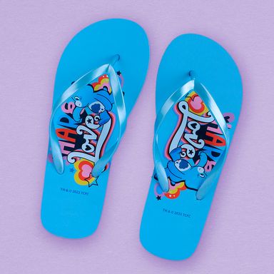 Sandalias para mujer colección care bears 35 a 36 azul -  Care Bears