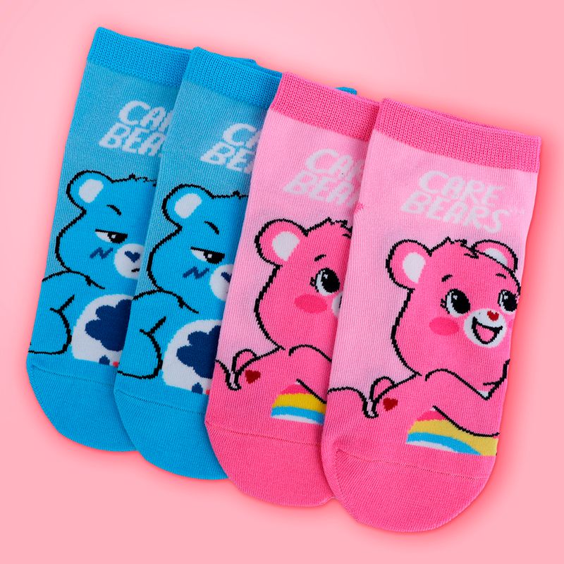 Medias-para-mujer-colecci-n-care-bears-2-pares-Care-Bears-2-19311