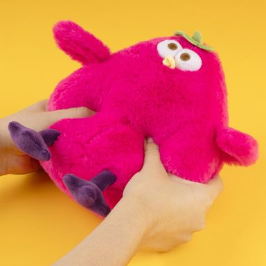 Peluche pollo con berenjena 20cm serie dundun -  Miniso