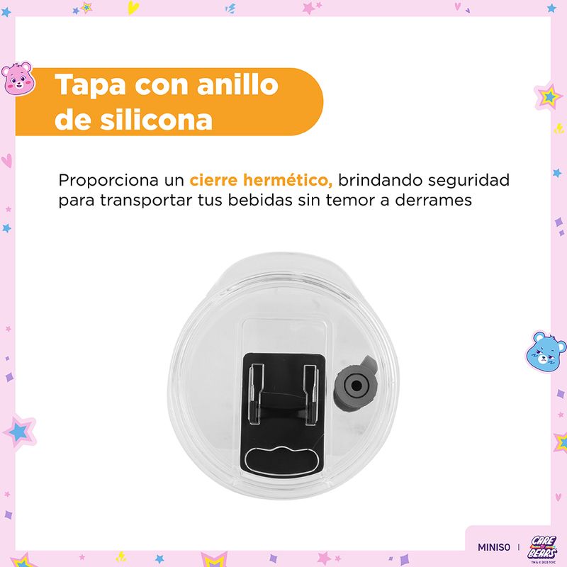 Vaso-de-acero-con-sorbete-de-colecci-n-care-bears-530-ml-rosa-y-personaje-Care-Bears-4-19351