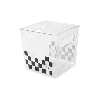 Organizador de plástico de almacenamiento serie black white S -  Black & White