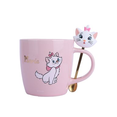 Taza disney cat collection de cerámica con cuchara 490ml -  Disney Cat Collection
