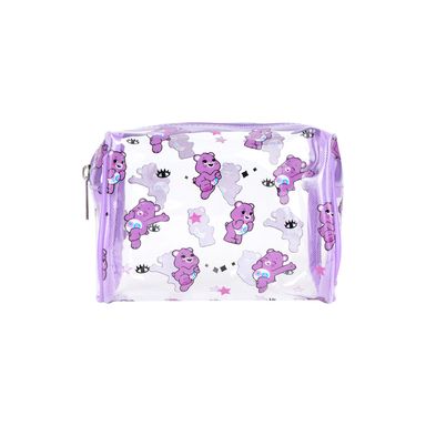 Cosmetiquera colección care bears transparente multi print morado -  Care Bears