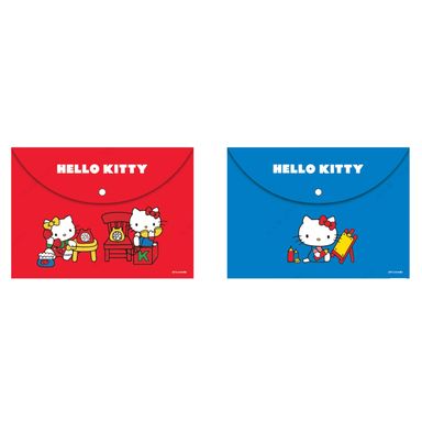 Porta documentos carpeta A4 hello kitty fun school 2 modelos surtidos 33cm serie sanrio -  Sanrio