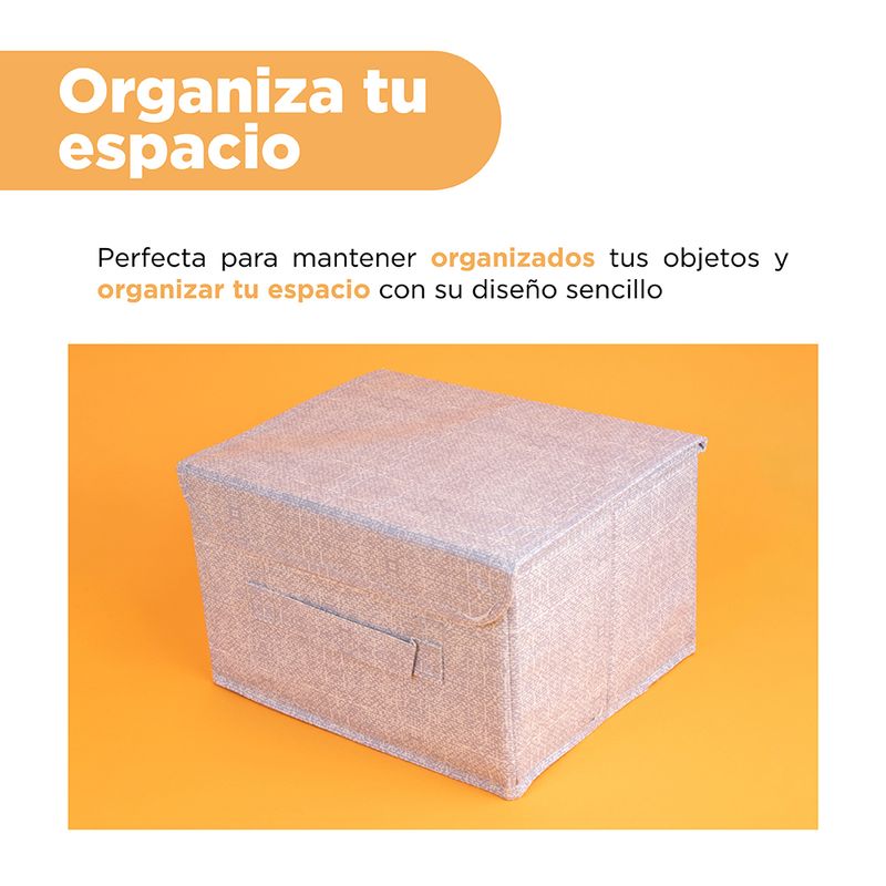 Caja-de-almacenamiento-de-tela-de-la-serie-gris-con-tapa-s-20x16cm-Miniso-5-16412