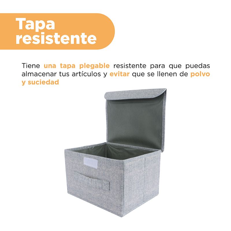 Caja-de-almacenamiento-de-tela-de-la-serie-gris-con-tapa-s-20x16cm-Miniso-6-16412