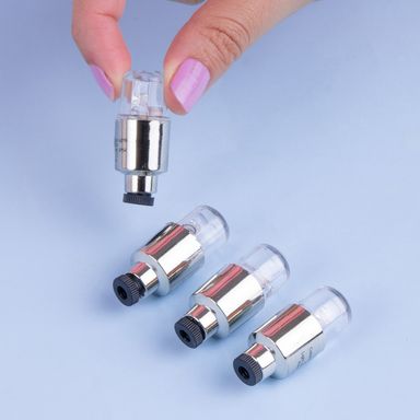 Tapa de válvula para rueda luz de colores 4 uds modelo scdd 2803 miniso -  Miniso