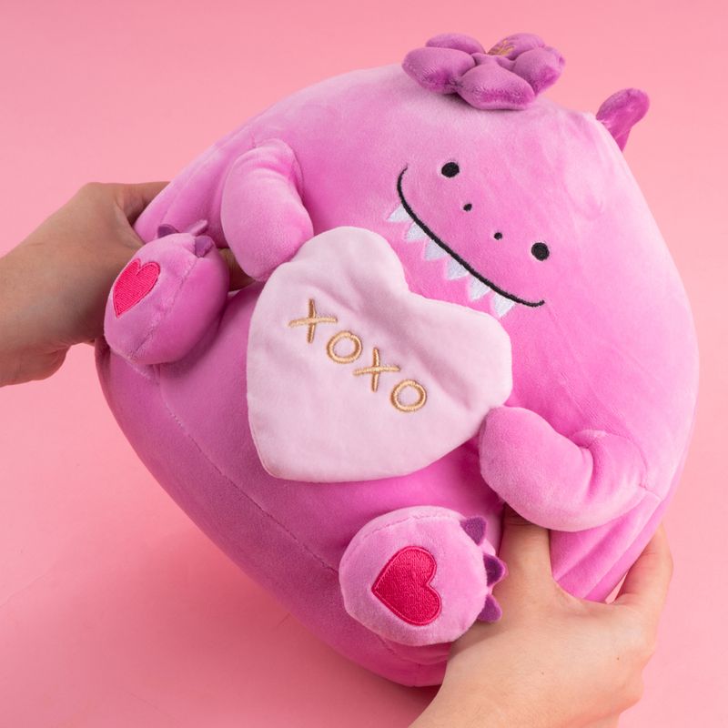 Peluche-coraz-n-dinosaurio-p-rpura-rojo-25-5cm-serie-mini-family-Mini-Family-Series-2-18432