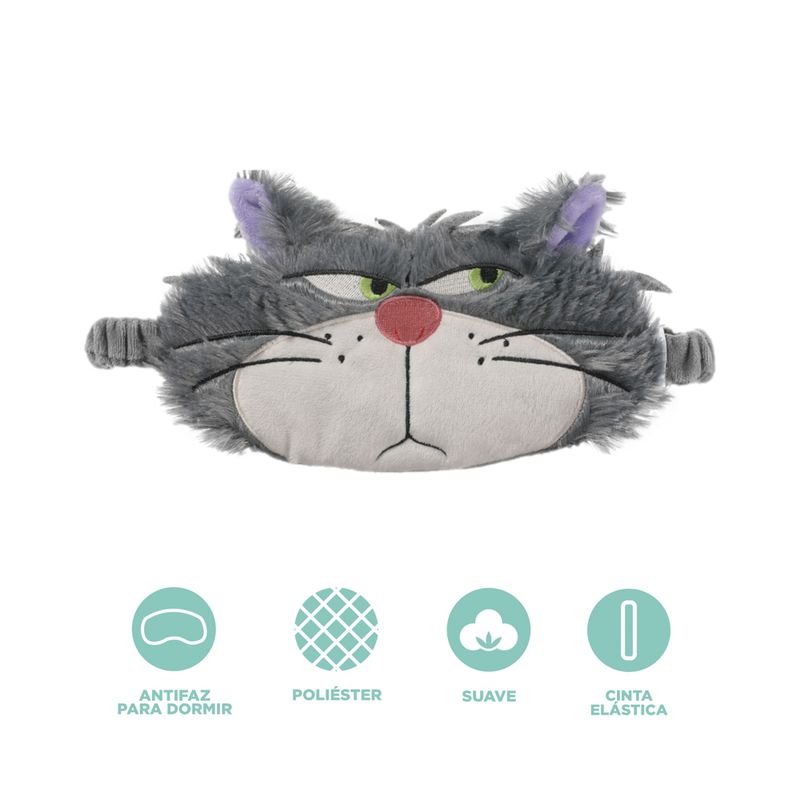 Antifaz-para-dormir-disney-cat-collection-lucifer-peluche-gris-Disney-Cat-Collection-4-18768
