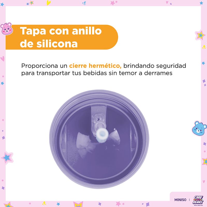 Vaso-de-pl-stico-de-la-colecci-n-care-bears-con-correa-para-el-hombro-400-ml-p-rpura-Care-Bears-4-19055