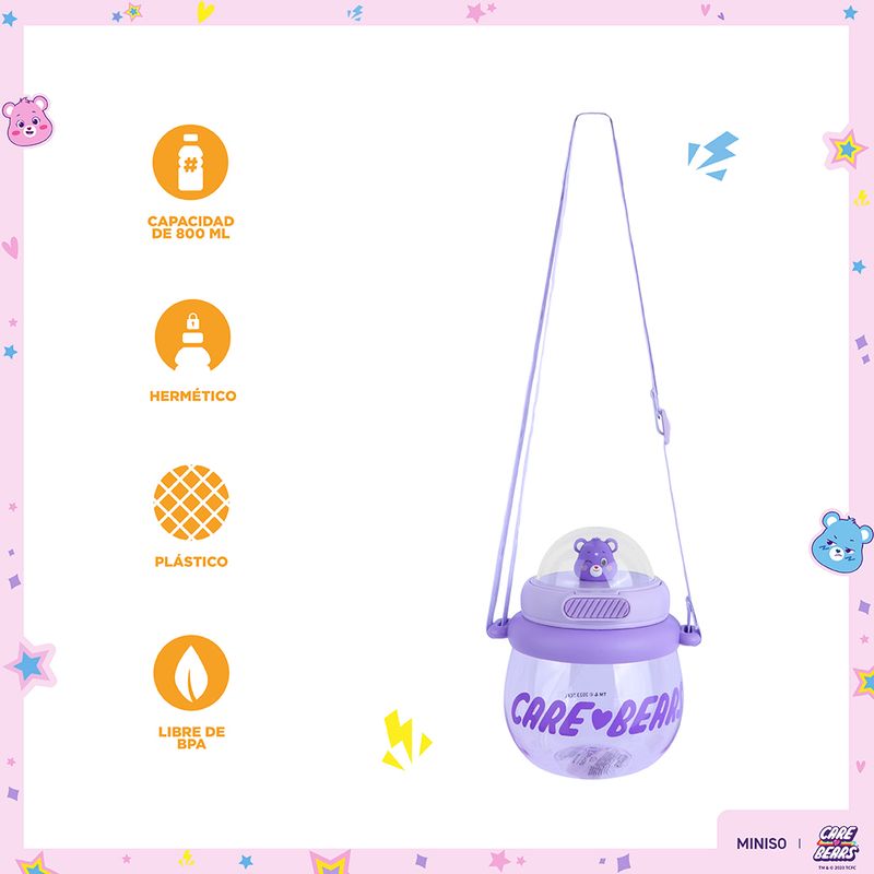 Vaso-de-pl-stico-de-la-colecci-n-care-bears-con-correa-para-el-hombro-800-ml-p-rpura-Care-Bears-3-19293