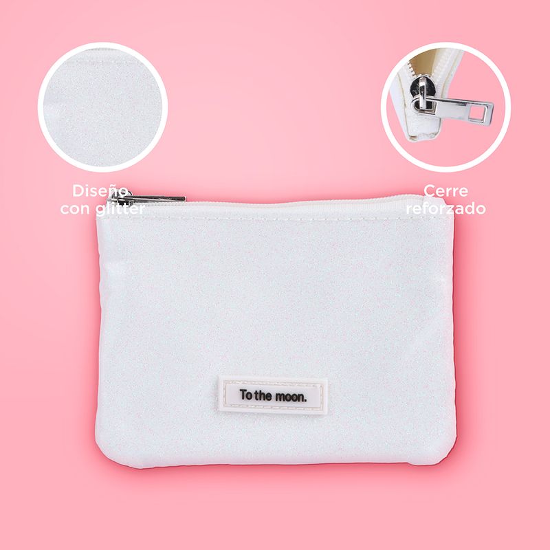 Monedero-miniso-serie-moon-stars-glitter-blanco-Miniso-5-19333