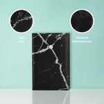 Porta-pasaporte-serie-black-white-marmoleado-negro-Miniso-6-19090