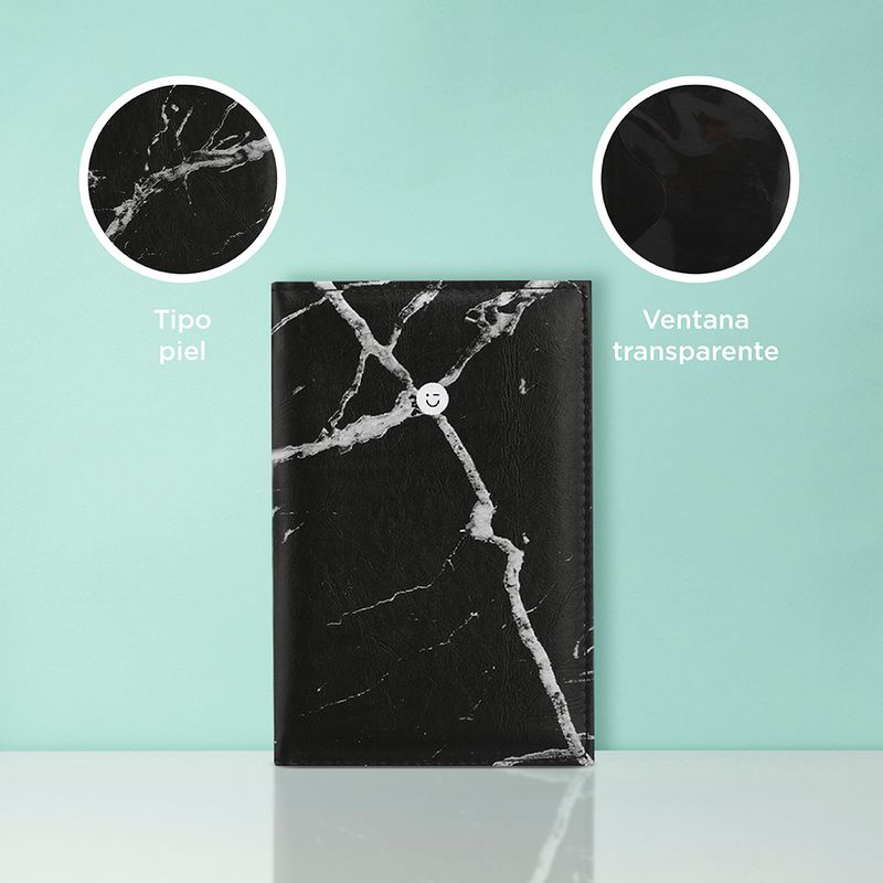 Porta-pasaporte-serie-black-white-marmoleado-negro-Miniso-6-19090