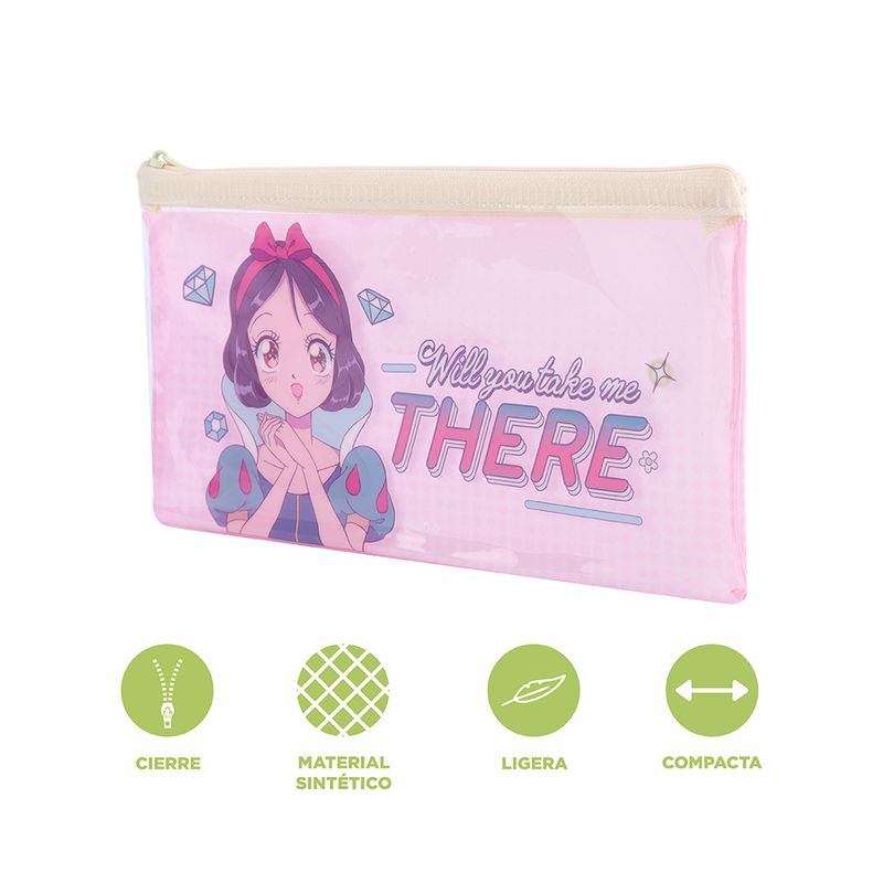 Cartuchera-de-pvc-con-purpurina-20x10cm-serie-disney-manga-princess-Princesas-Manga-4-19365