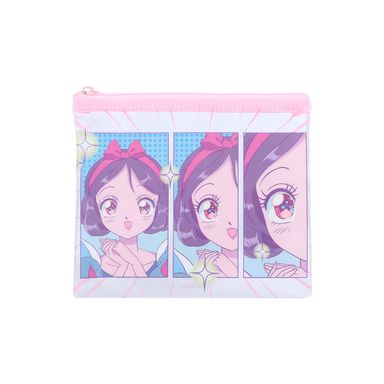 Cartuchera de pvc 14x12cm serie disney manga princess -  Princesas Manga