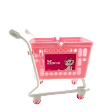 Organizador de plástico carrito pequeño disney cat collection marie rosa -  Disney Cat Collection