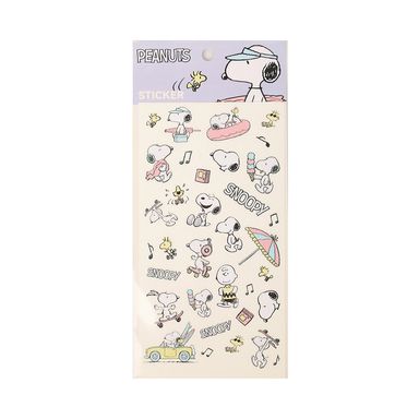 Stickers summer travel collection 10x22cm pegatinas 22cm x 10cm serie snoopy -  Snoopy