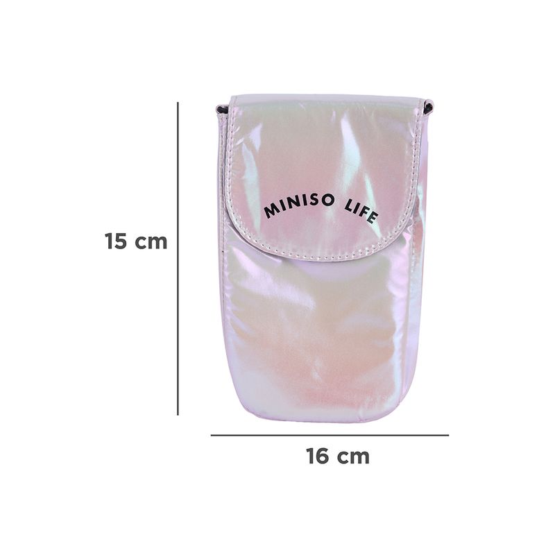 Mini-bolso-porta-celular-met-lico-miniso-blanco-Miniso-6-14100