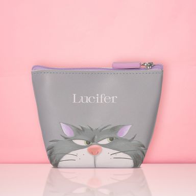 Monedero disney cat collection lucifer gris -  Disney Cat Collection