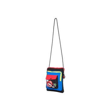 Bolso crossbody cuadrado colección mario bros negro -  Mario Bros