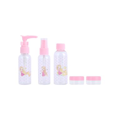 Botellas de viaje 5 uds colección princesas disney rapunzel -  Disney