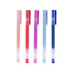 Lapicero-de-gel-pack-de-5-de-14-5cm-serie-rose-gold-Miniso-1-19006