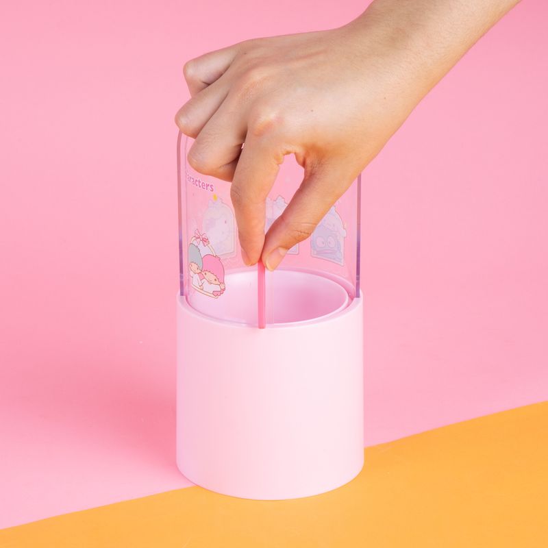 Organizador-de-pl-stico-de-personajes-de-sanrio-a-prueba-de-polvo-para-pinceles-de-maquillaje-rosa-Sanrio-2-18506
