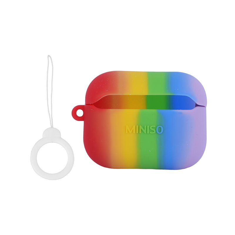 Estuche-protector-airpods-pro-1-serie-color-blocking-rainbow-miniso-Miniso-1-16405