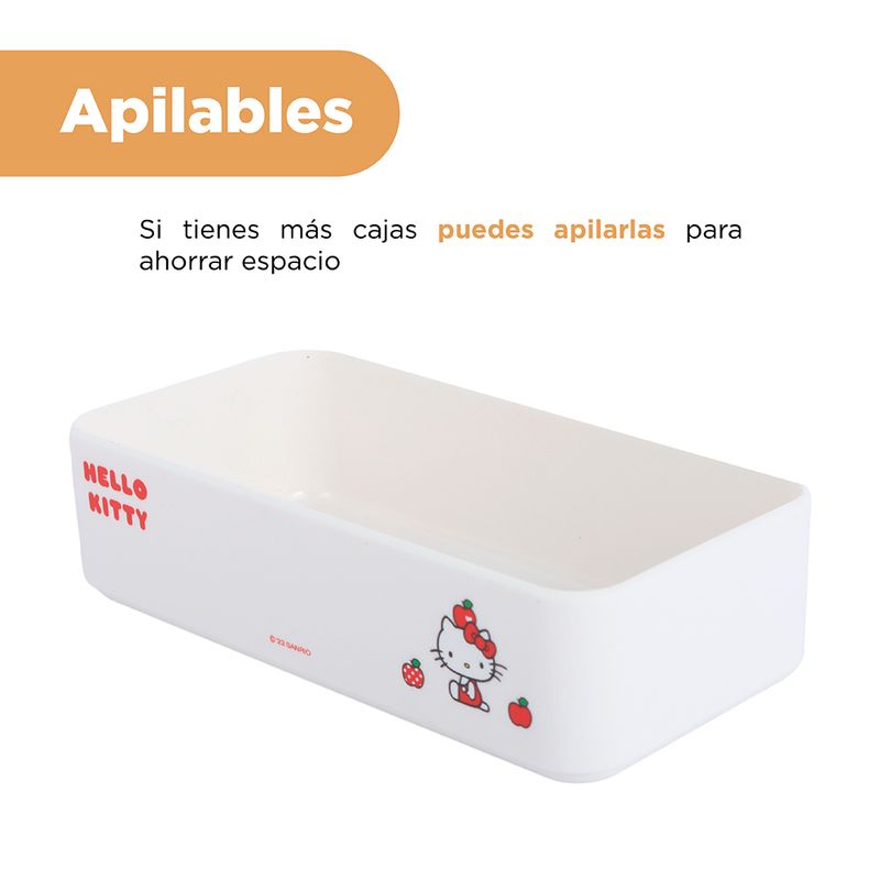 Organizador-de-pl-stico-hello-kitty-apple-collection-apilable-para-objetos-peque-os-m-sanrio-Sanrio-6-19529