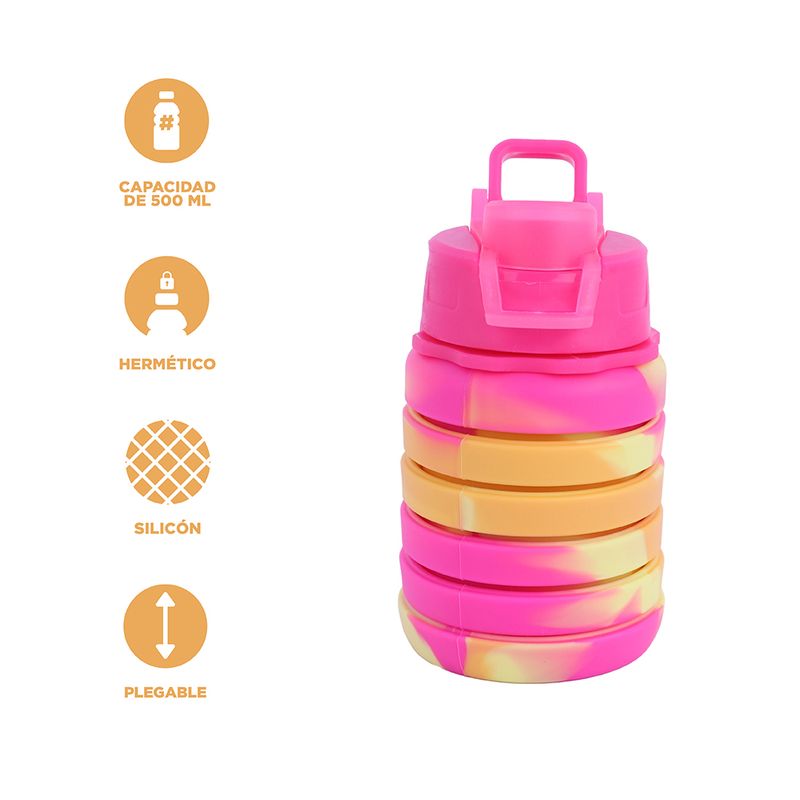 Vaso-de-pl-stico-de-silicona-plegable-serie-colorida-rosa-roja-Miniso-3-19604