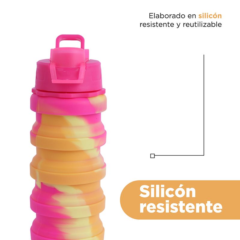 Vaso-de-pl-stico-de-silicona-plegable-serie-colorida-rosa-roja-Miniso-6-19604
