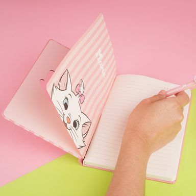 Libretas y cuadernos a5 de tapa dura ahuecado pdq serie marie cat -  Disney Cat Collection